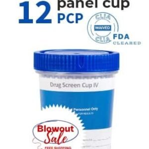 12 Panel Cups - Rapid Test Cups - SALE