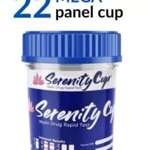 22 panel drug test cup with adulterants
