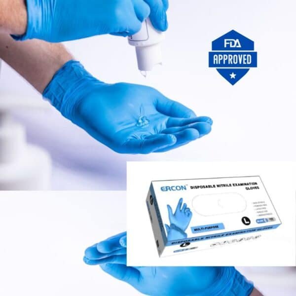 ERCON Nitrile Examination Gloves