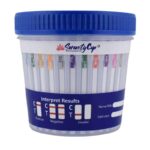 Cup 90 5 MAMP/1000, Adulterants, 5 Panel Drug Test Cup - Click Top Economy Cup - 90ml - AMP/1000, COC/300, MAMP/1000, OPI/2000, THC/50 PH/SG/CR