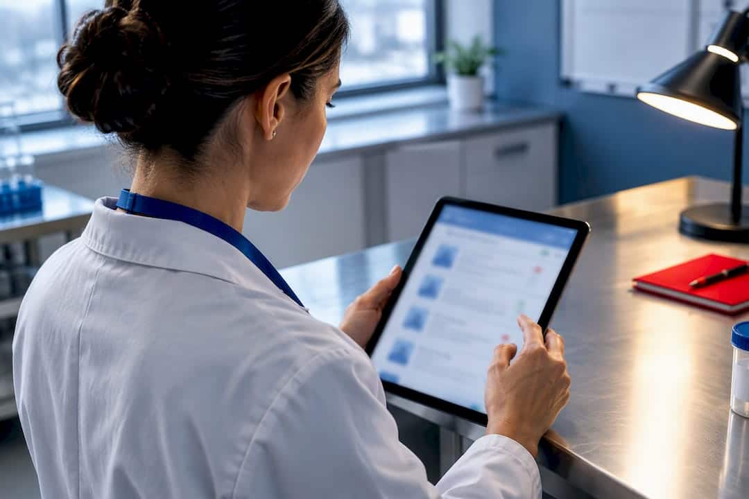 Employer reviewing oral fluid lab certification status