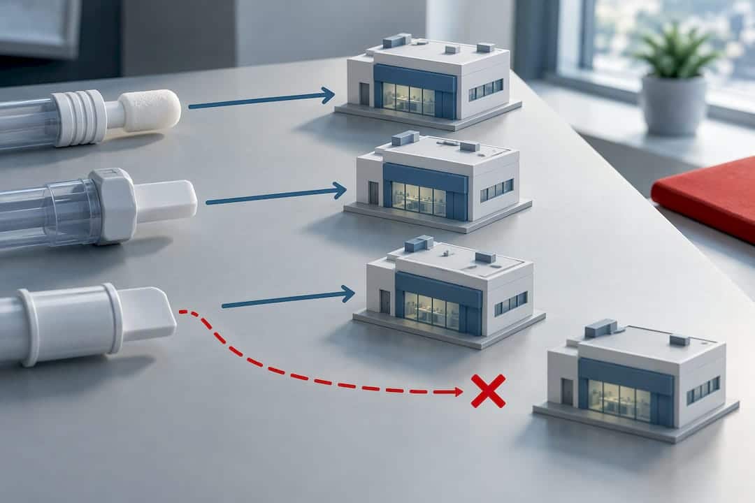Approved collection devices paired with laboratories
