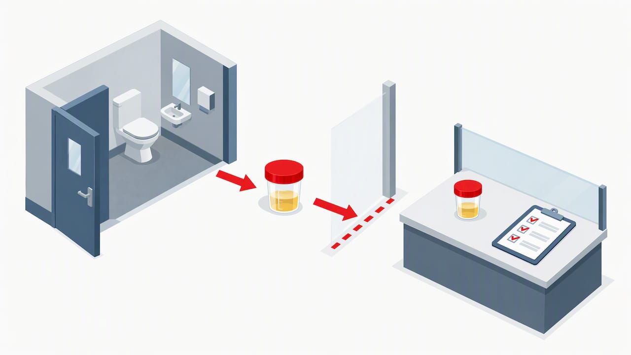 Observed collection workflow and documentation steps